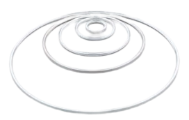 ISO Tapered knife edge seals, 4,5mm/4mm